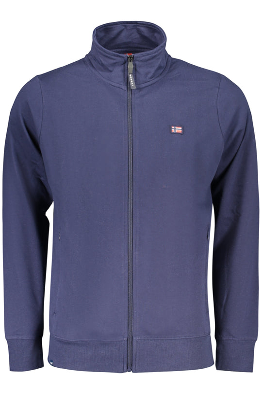 NORWAY 1963 MEN'S BLUE ZIP-UP SWEATSHIRT