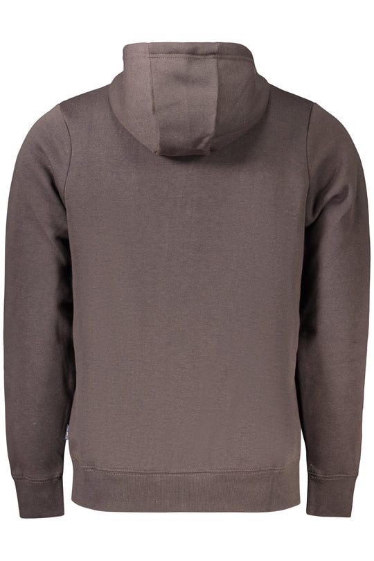 Norway 1963 Men's Brown Zip-Up Sweatshirt