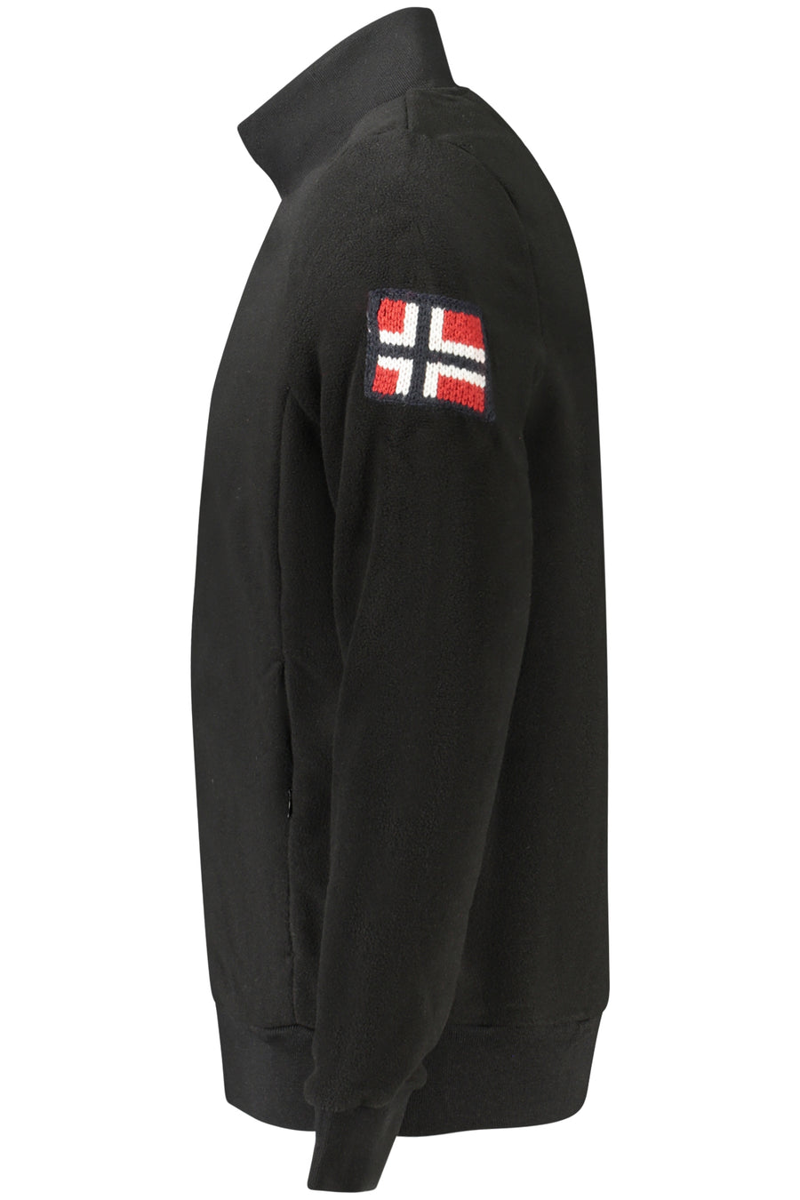 Norway 1963 Men's Black Zip-Up Sweatshirt
