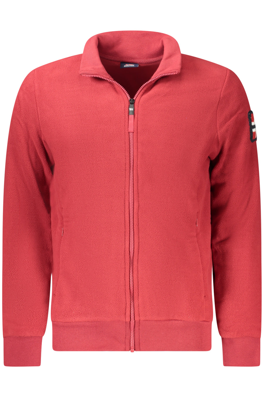 Norway 1963 Men's Red Zip-Up Sweatshirt