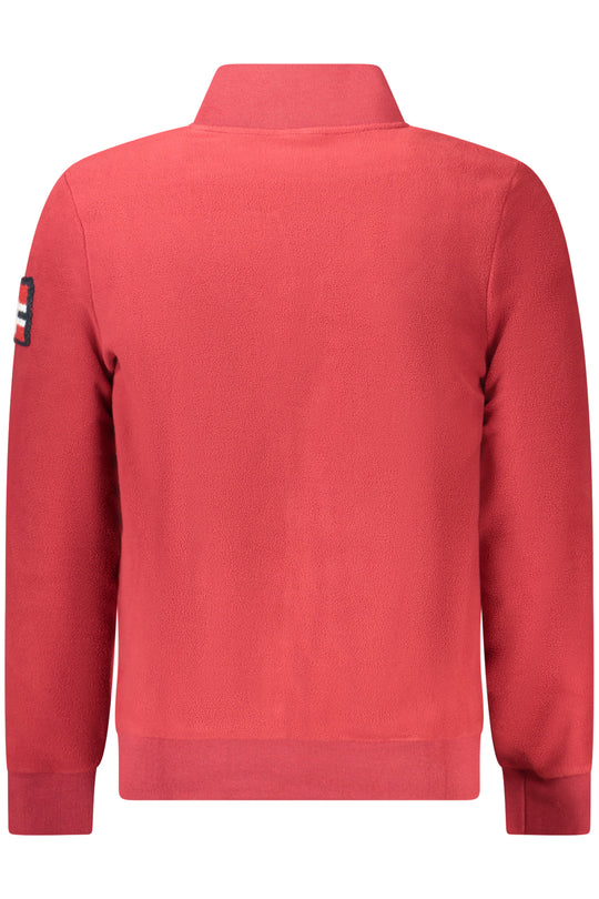Norway 1963 Men's Red Zip-Up Sweatshirt