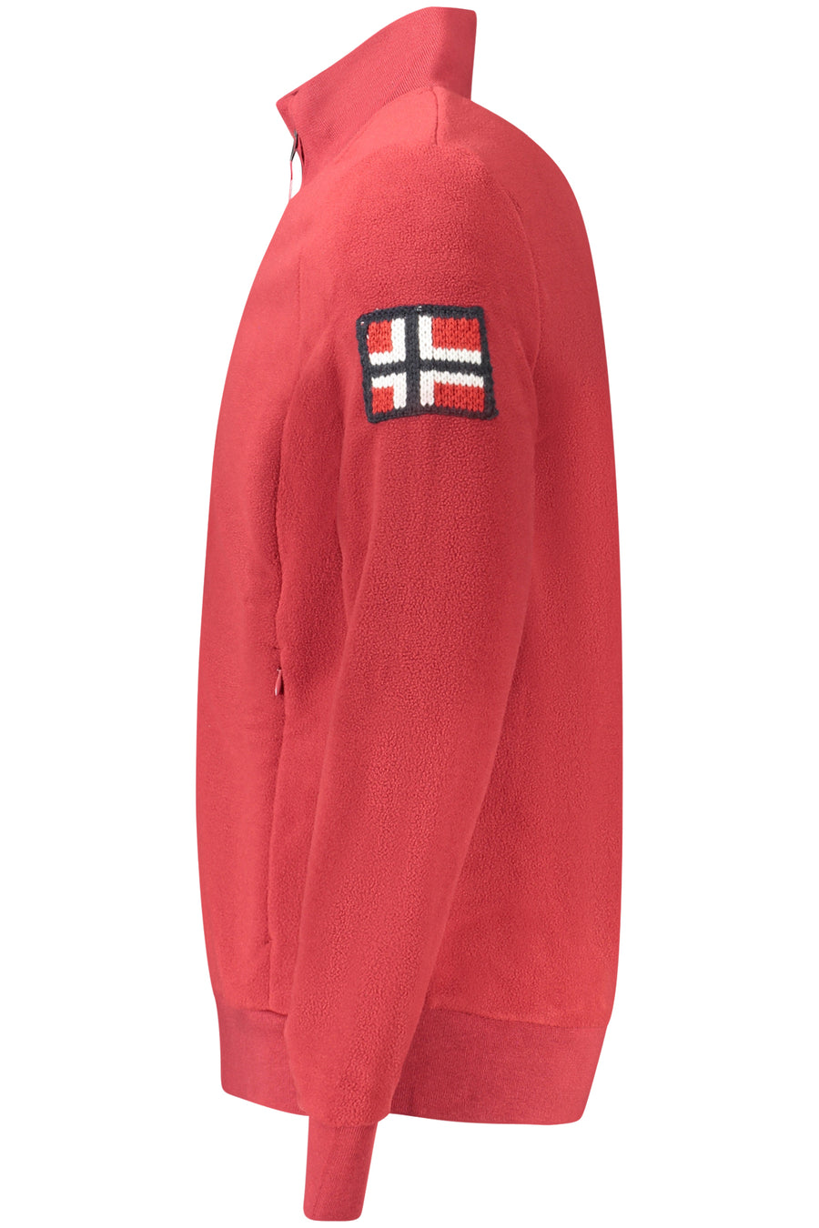 Norway 1963 Men's Red Zip-Up Sweatshirt
