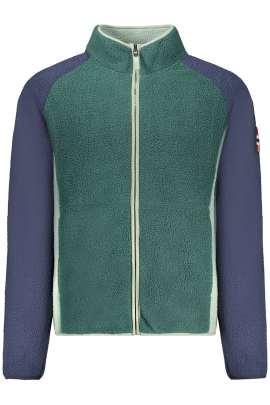 Norway 1963 Men's Green Zip-Up Sweatshirt