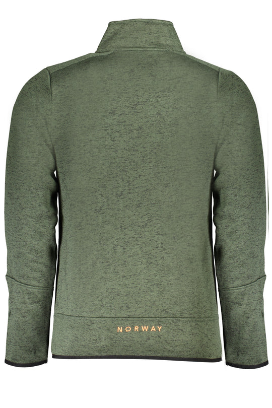Norway 1963 Men's Zip-Up Sweatshirt Green
