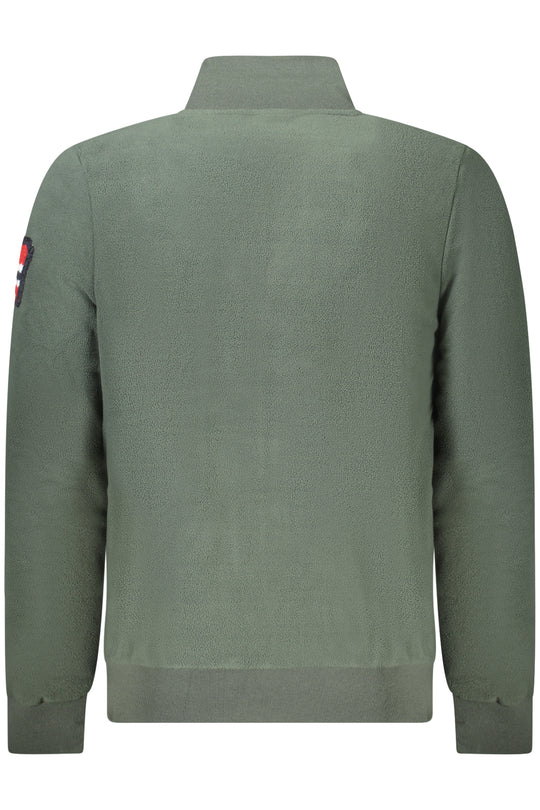 Norway 1963 Men's Green Zip-Up Sweatshirt