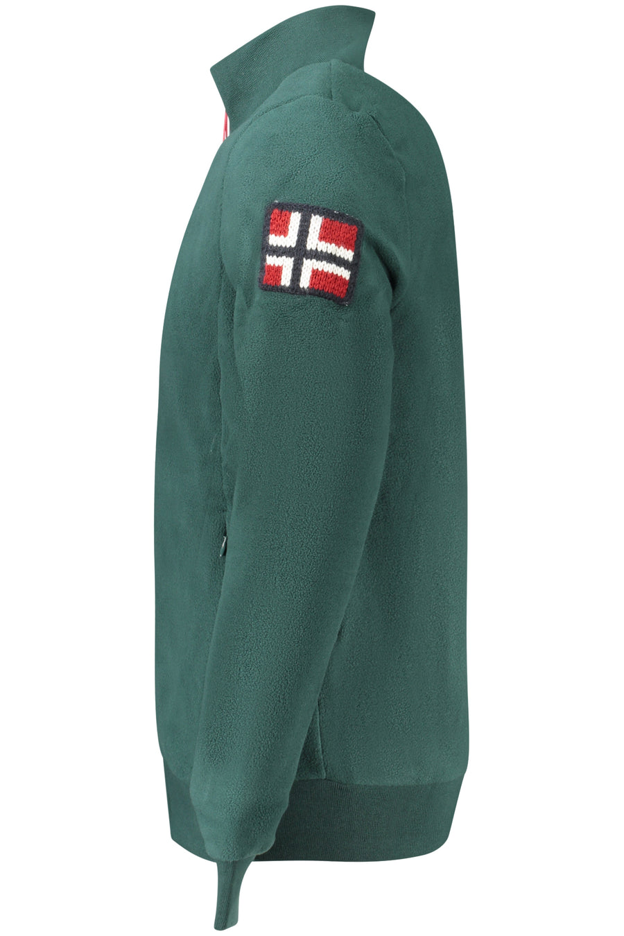 Norway 1963 Men's Green Zip-Up Sweatshirt