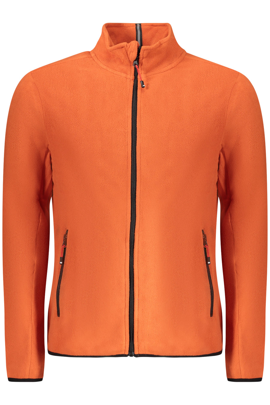 Norway 1963 Men's Orange Zip-Up Sweatshirt