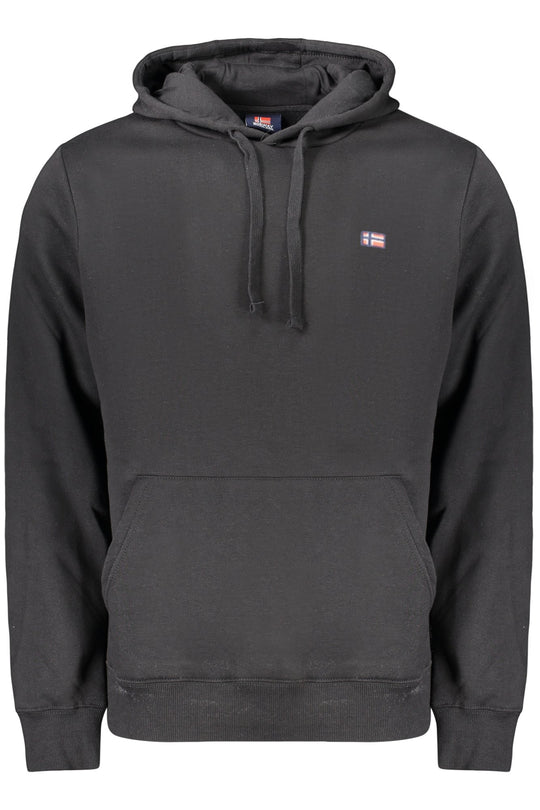 Norway 1963 Men's Black Zip-Up Sweatshirt