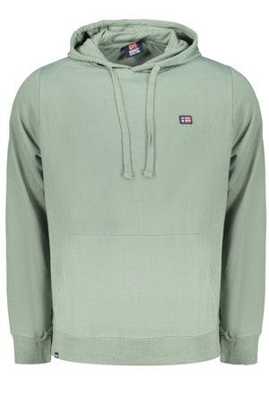 Norway 1963 Men's Zip-Up Sweatshirt, Green