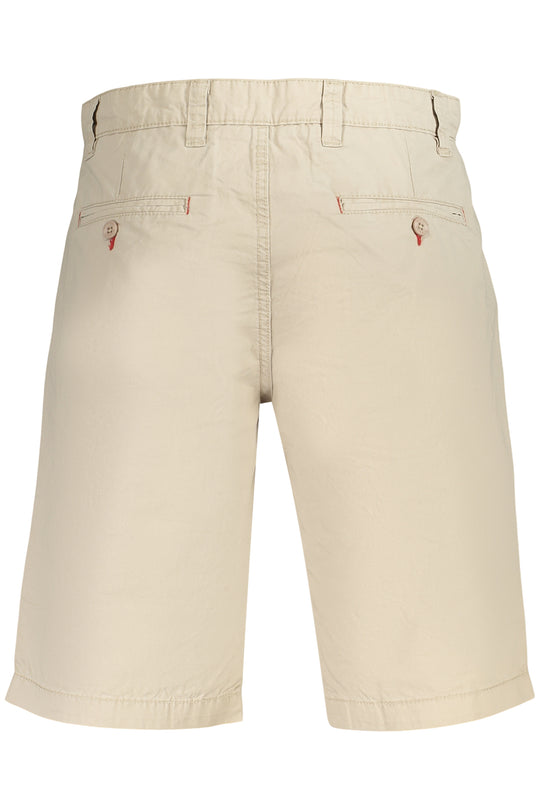 Norway 1963 Men's Beige Bermuda Shorts