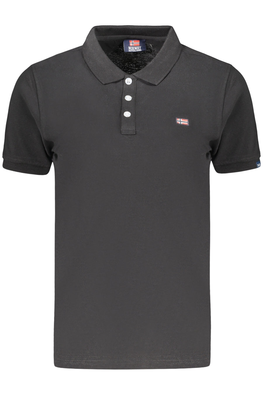 Norway 1963 Women's Short-Sleeve Polo Shirt, Black