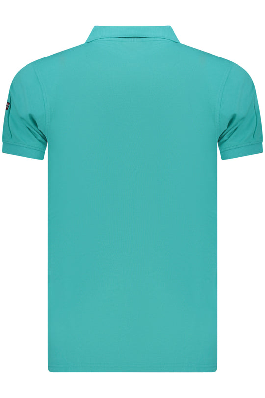 Norway 1963 Men's Short-Sleeved Polo Shirt, Blue