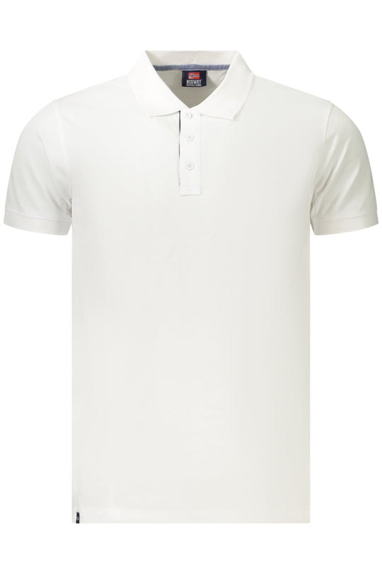 Norway 1963 Men's Short-Sleeved Polo Shirt White