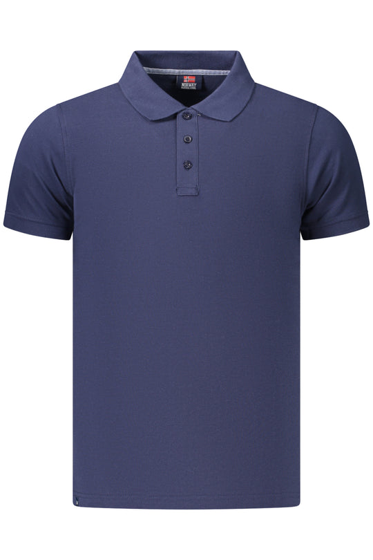 Norway 1963 Men's Short-Sleeved Polo Shirt, Blue