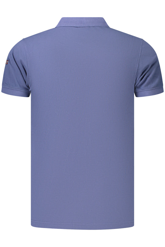 Norway 1963 Men's Short-Sleeved Polo Shirt, Blue