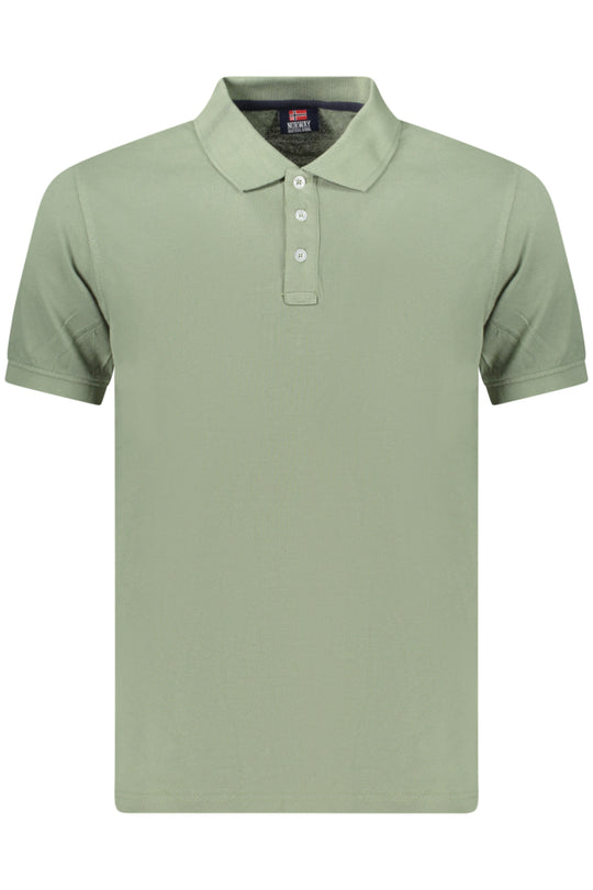 Norway 1963 Men's Short-Sleeved Polo Shirt, Green