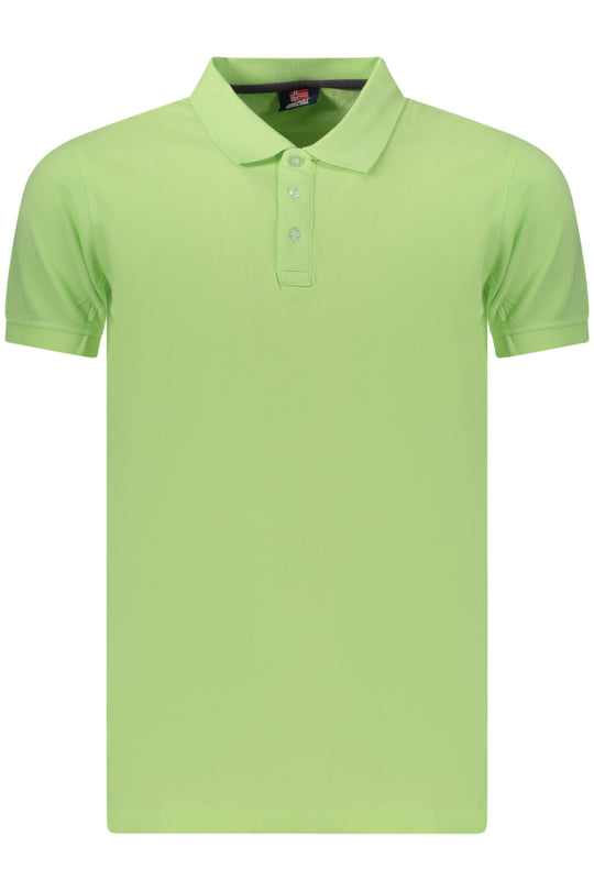 Norway 1963 Men's Short-Sleeved Polo Shirt, Green