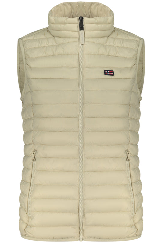 Norway 1963 Women's Beige Sleeveless Jacket