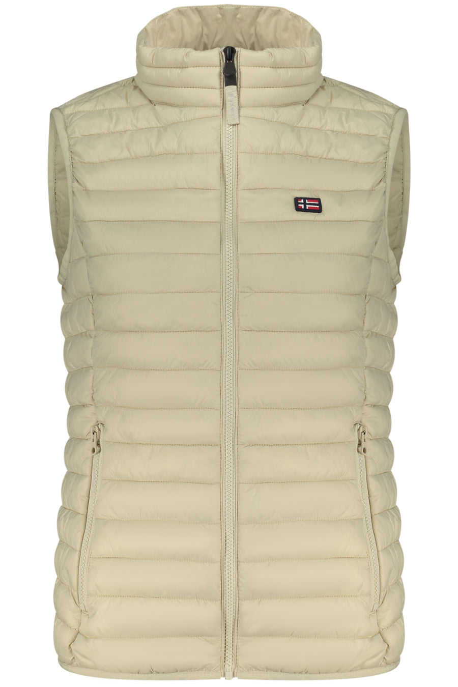 Norway 1963 Women's Beige Sleeveless Jacket