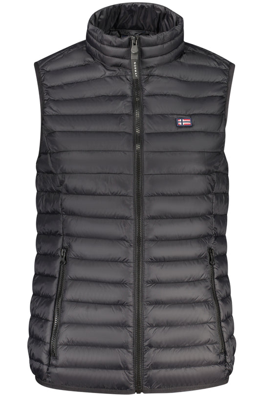 Norway 1963 Women's Black Sleeveless Jacket