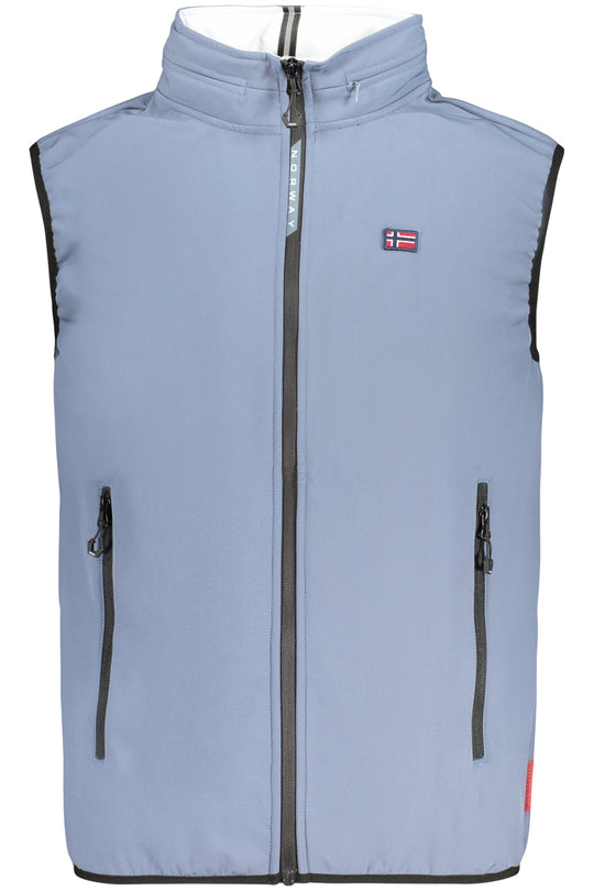 Norway 1963 Men's Sleeveless Jacket, Blue