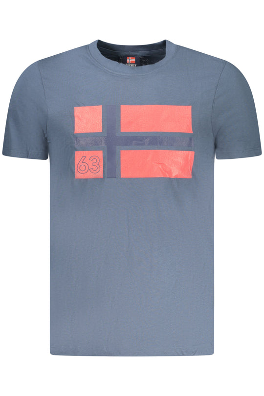 Norway 1963 Men's Short-Sleeve T-Shirt Blue
