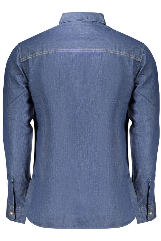 Pepe Jeans Men's Long-Sleeved Shirt, Blue