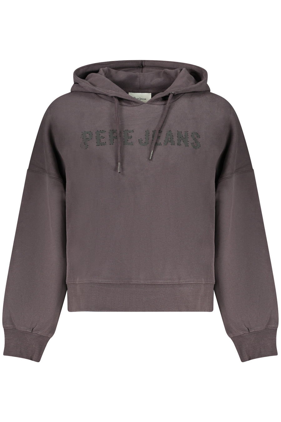 Pepe Jeans Women's Black Zip-Up Sweatshirt