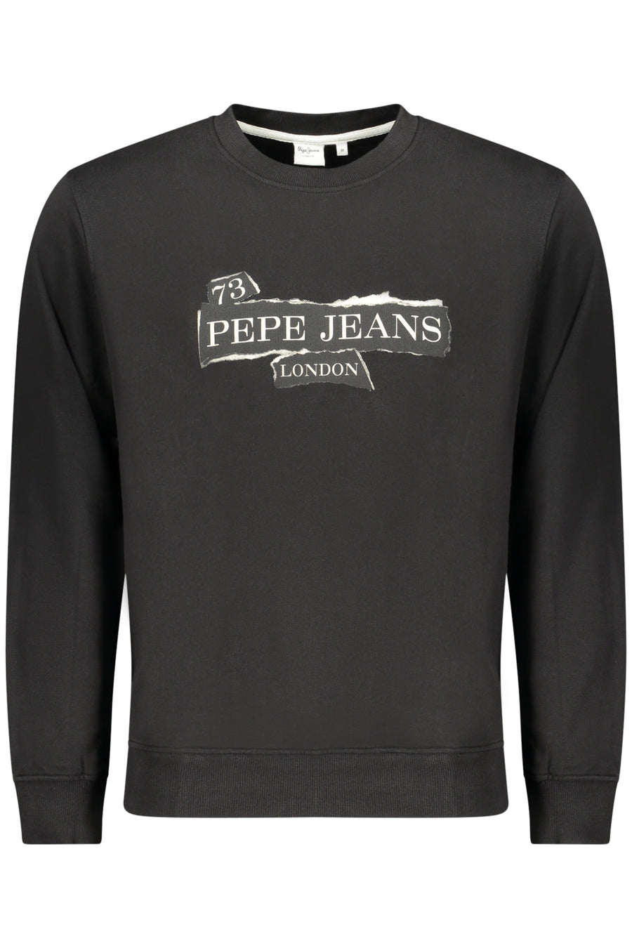 Pepe Jeans Men's Black Zip-Up Sweatshirt