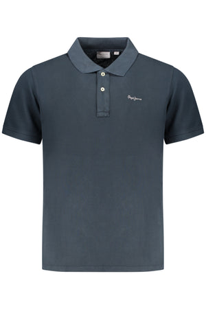 Pepe Jeans Men's Short-Sleeve Polo Shirt, Blue