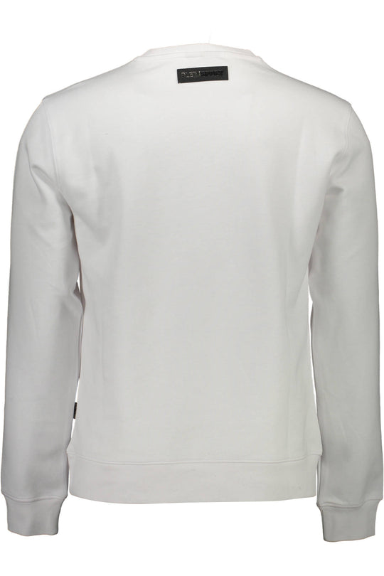 Plein Sport Men's Zip-Up Sweatshirt White