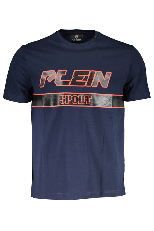 Plein Sport Short Sleeve T-Shirt Men Blue
