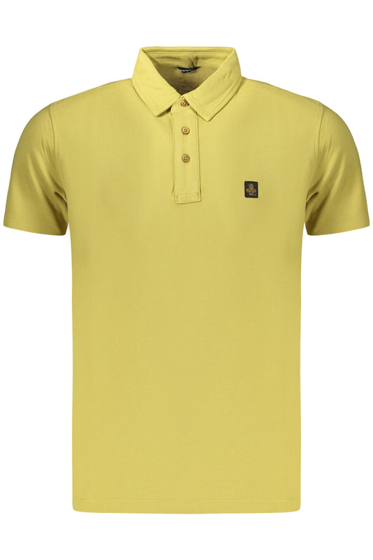 Refrigiwear Men's Short-Sleeve Polo Shirt Yellow