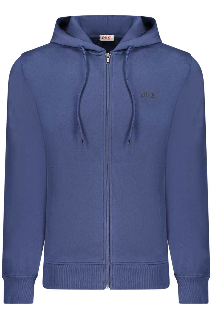 Rifle Men's Blue Zip-Up Sweatshirt