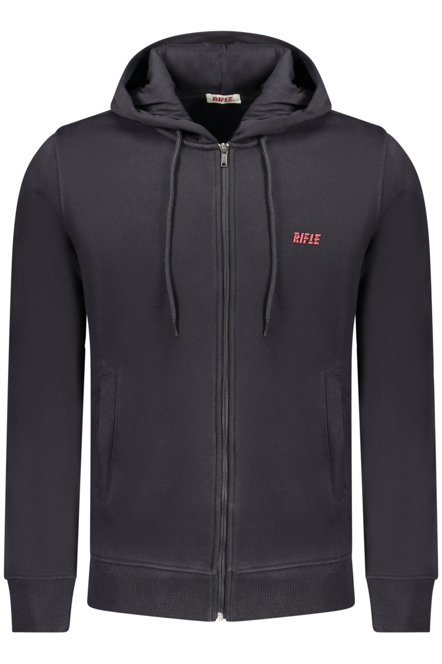 Rifle Men's Blue Zip-Up Sweatshirt