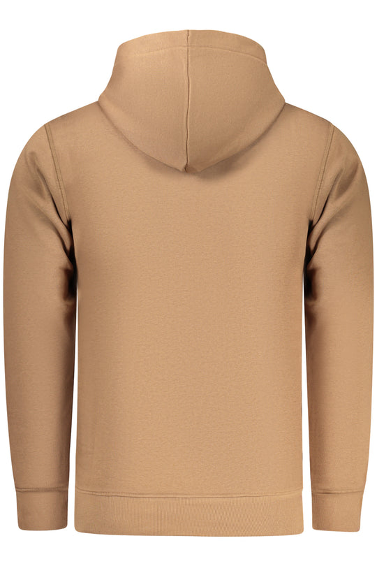 Rifle Men's Brown Zip-Up Sweatshirt