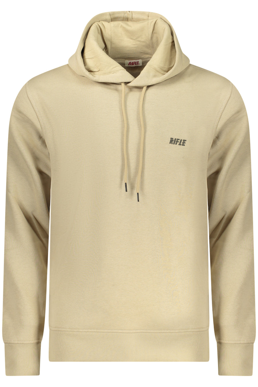 Rifle Men's Zip-Up Sweatshirt Beige