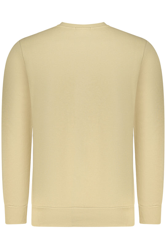Rifle Men's Zip-Up Sweatshirt Beige
