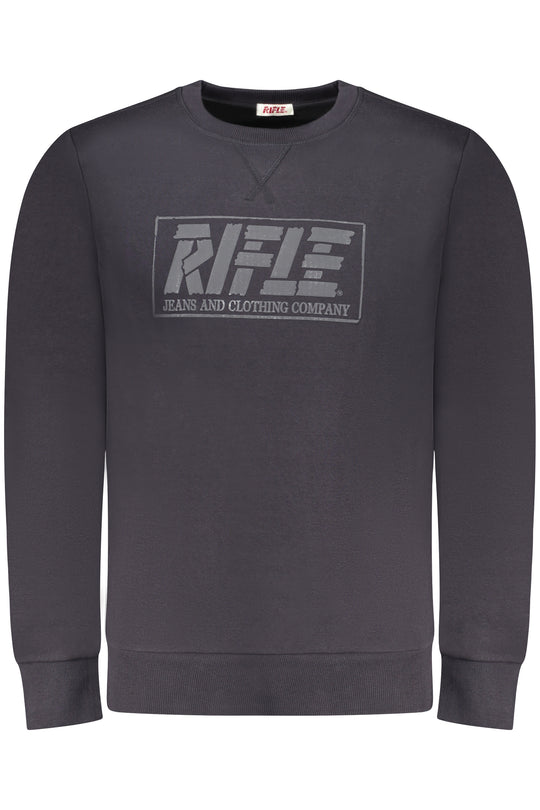 Rifle Men's Zip-Up Sweatshirt Blue