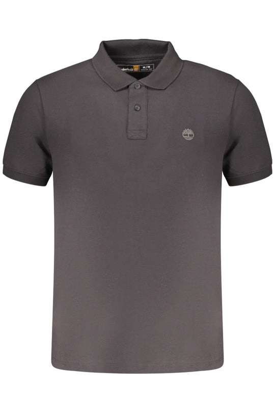TIMBERLAND MEN'S SHORT-SLEEVE POLO SHIRT BLACK