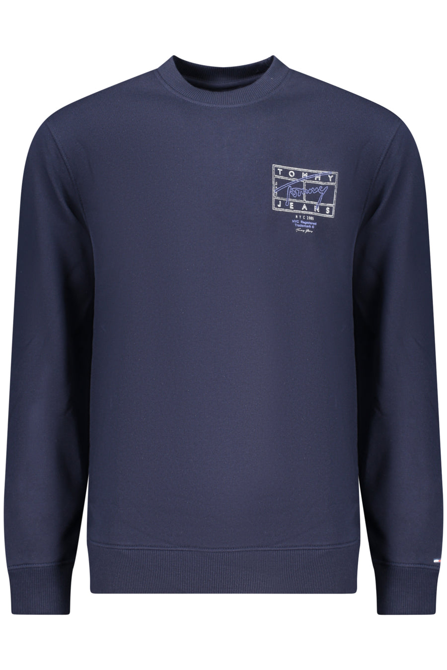 Tommy Hilfiger Men's Blue Zip-Up Sweatshirt