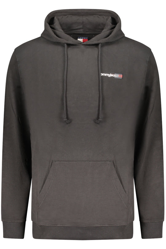 Tommy Hilfiger Men's Black Zip-Up Sweatshirt