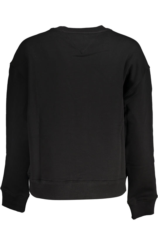 Tommy Hilfiger Men's Black Zipless Sweatshirt