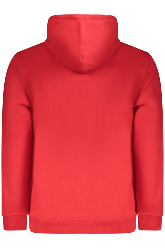 Tommy Hilfiger Men's Red Zip-Up Sweatshirt