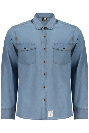 U.S. Grand Us Grand Men's Long-Sleeved Shirt, Blue
