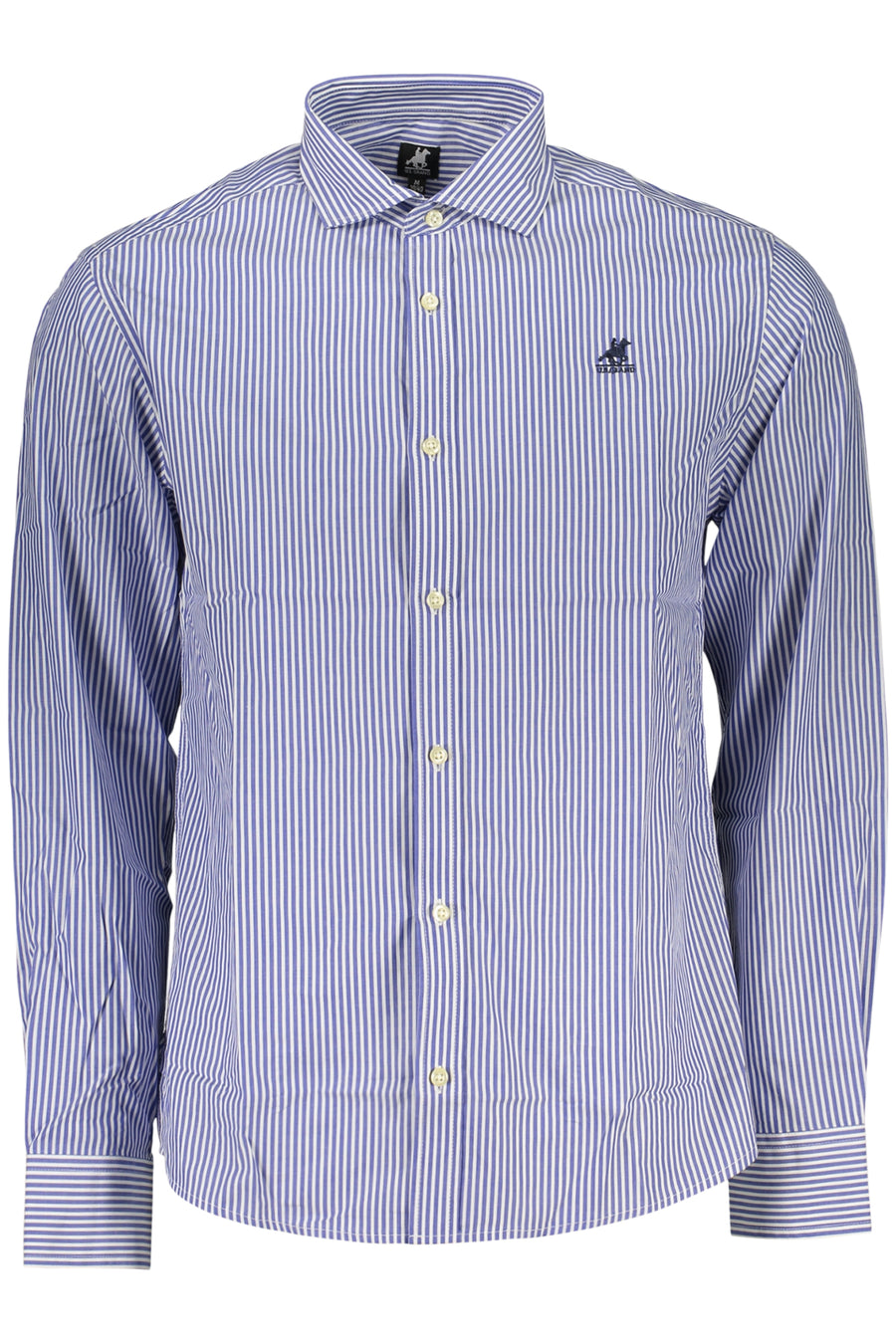 U.S. Grand Us Grand Men's Blue Long-Sleeved Shirt