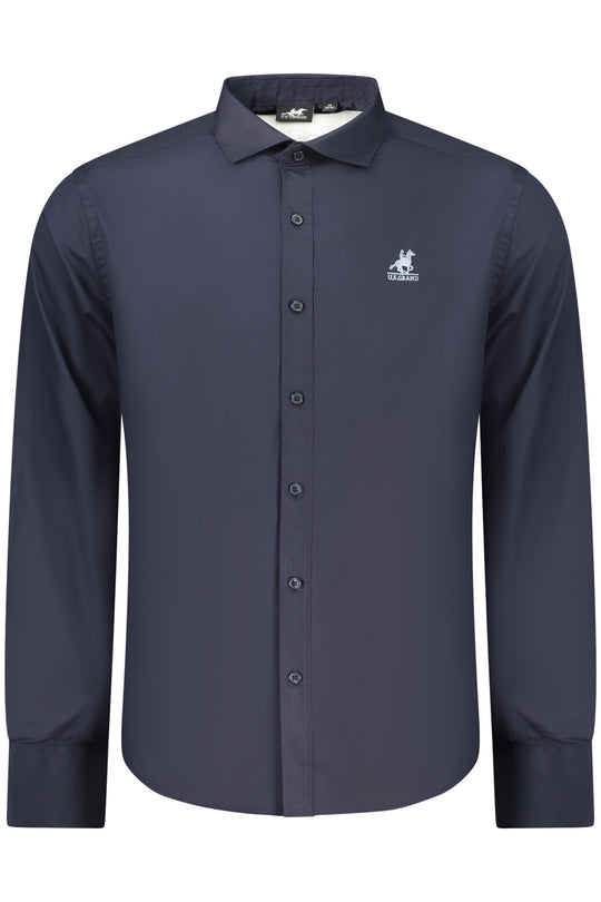 U.S. Grand Us Grand Men's Blue Long-Sleeved Shirt
