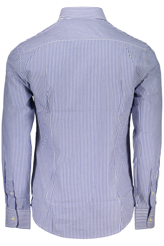 U.S. Grand Us Grand Men's Blue Long-Sleeved Shirt
