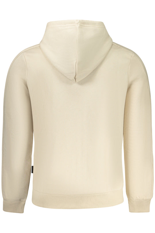 U.S. Grand Us Grand Men's Beige Zip-Up Sweatshirt