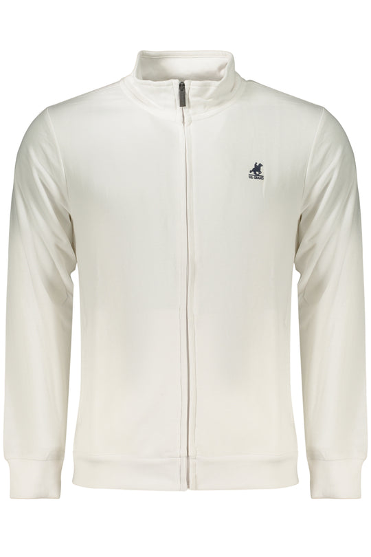 U.S. Grand Us Grand Men's White Zip-Up Sweatshirt
